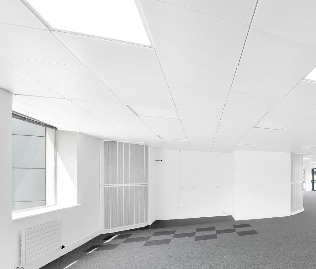 The specification is to a high standard incorporating a four pipe fan coil air conditioning system, raised access floor and suspended ceiling with PIR controlled LED lighting.