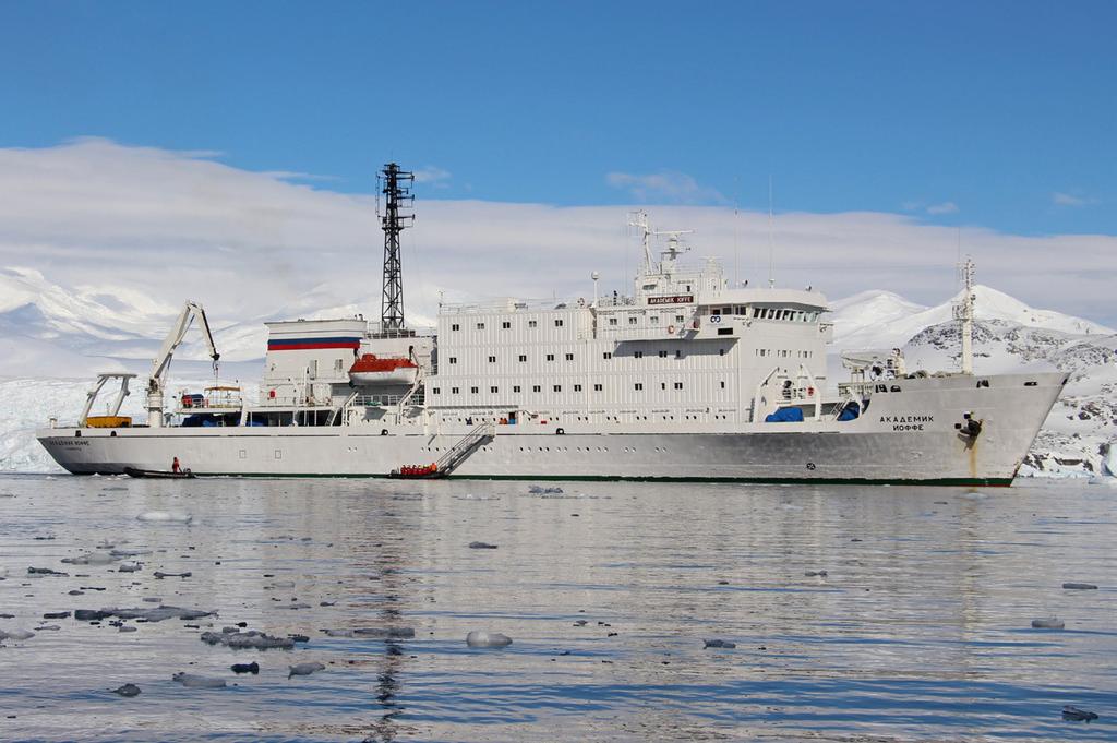 The Ship: The Akademik Ioffe was built for the Russian Academy of Science to the same specifications as its sister ship, the Akademik Sergey Vavilov.