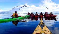 Take a kayaking excursion in Puerto Madryn and paddle among seals and birds. And then see gentoo penguin colonies, sunning seals, and feeding whales in Antarctica.