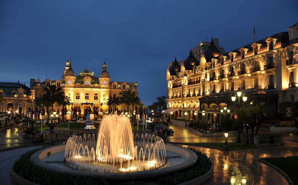 TOUR 11 : MONTE-CARLO DINE OUT FROM NICE Departure : 7PM Price PP: 150 Duration 5 hours INFORMATION + Dinner included Dress code : Business Casual ID Card required to enter to the Casino 10 entrance