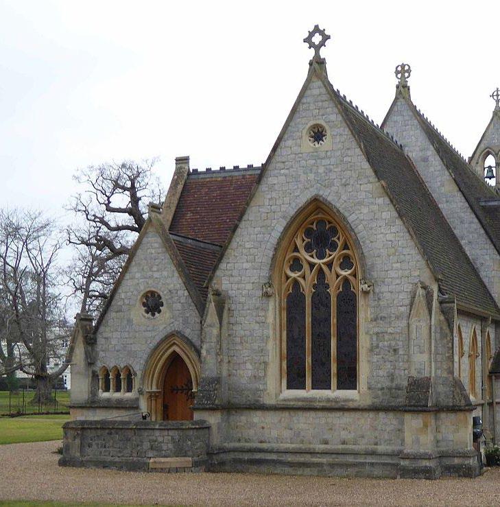 THE ROYAL CHAPEL Situated in the grounds of Royal Lodge, in Windsor Great Park, The Chapel of All Saints was built by Jeffry Wyatville after King George IV began to use Royal Lodge as a residence