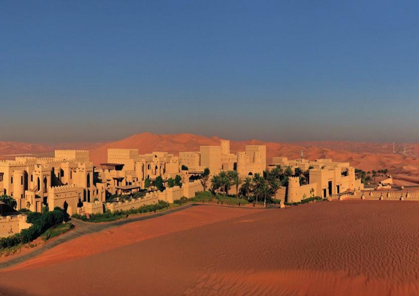 Relax and unwind as you breathe in the mystical charm of the Rub Al Khali. Discover unparalleled desert luxury and cultural passion just 200 km from Abu Dhabi.