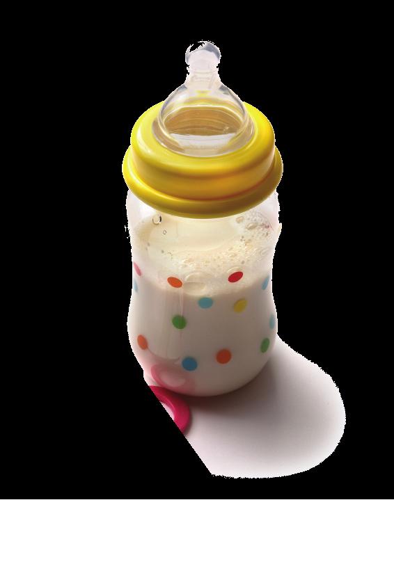 Month 7 Feeding Your Baby Your baby will probably be eating: Breast milk and/or formula when hungry about 30 ounces a day Infant cereal mixed with liquid several tablespoons twice a day Vegetables,