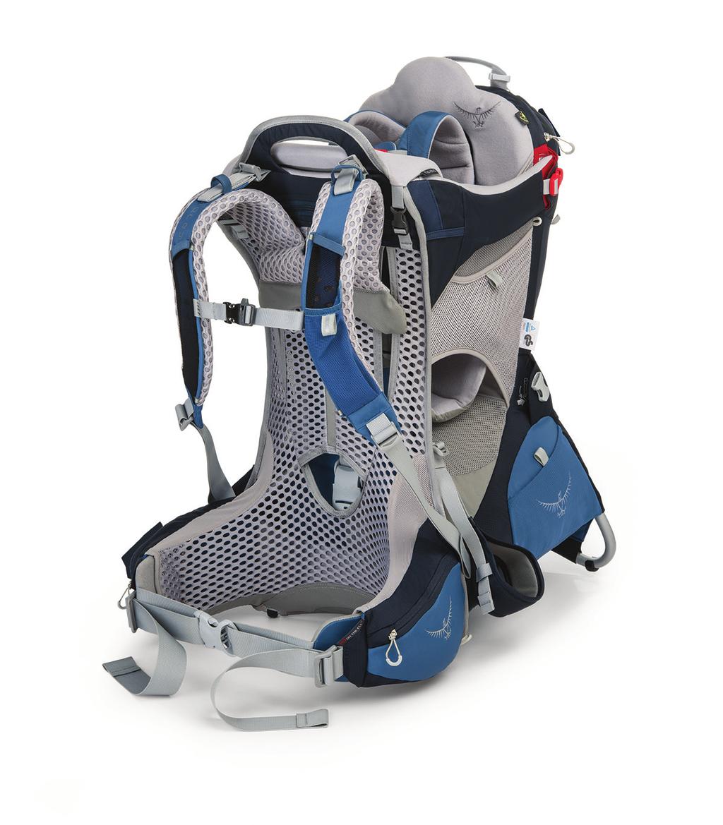 OVERVIEW 6 7 9 4 8 0 5 SHARED FEATURES Two large grab handles Removable and washable drool pad Collapsible sidearm and footbar for storage or travel 4 Fully framed and padded child cockpit 5 Wide