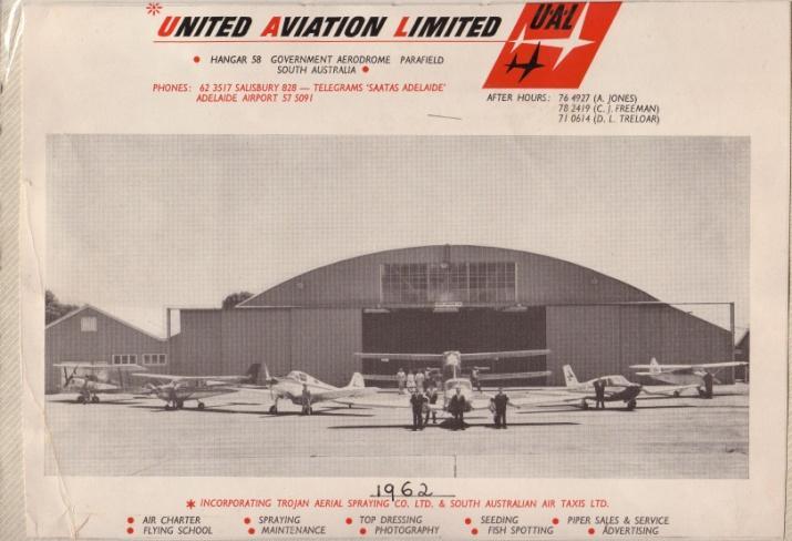 failure of Trojan as well. United Aviation was liquidated in early 1963, but John continued agricultural spraying as Trojan Aerial Spraying Co.