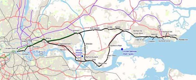 passenger trips a year Thameslink Crossrail (O&M
