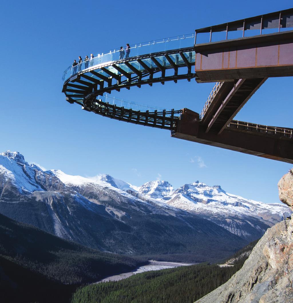 Columbia Icefield Glacier Adventure & Glacier Skywalk Experience: Athabasca Glacier is about 2 hours north of Lake Louise.