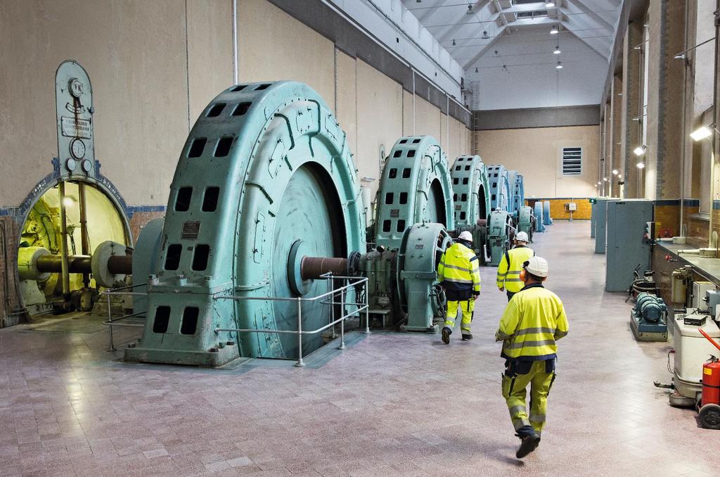 Industrial Your task our solution Fortum hydroelectric power plant Sweden Maintenance of 125 hydroelectric power plants with 250 dams Takeover and integration of 180 service technicians from the