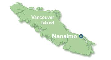 Page 2 An Overview of the Nanaimo Area Location: The waterfront City of Nanaimo is located on the east side of