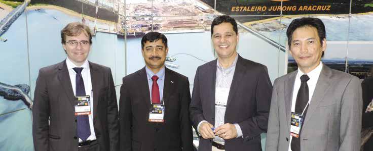 Conclusion of EJA Dredging Activities Dredging activities in Sembcorp Marine s yard in Brazil, Estaleiro Jurong Aracruz (EJA), were completed in August 2015.