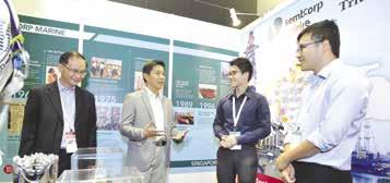 Social and Family Development, stopping by the Sembcorp Marine exhibition panels Sembcorp Marine s Business Story As part of the