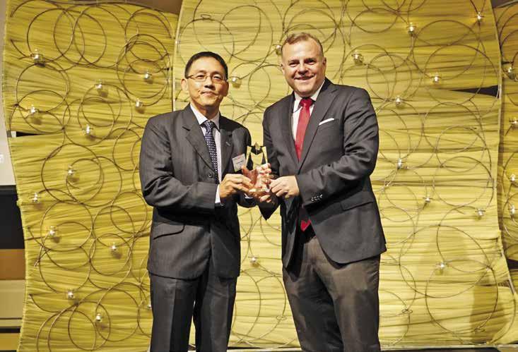Outstanding HSE Performer In November, Sembcorp Marine bagged the Outstanding Health, Safety and Environment Performance Award from Shell.