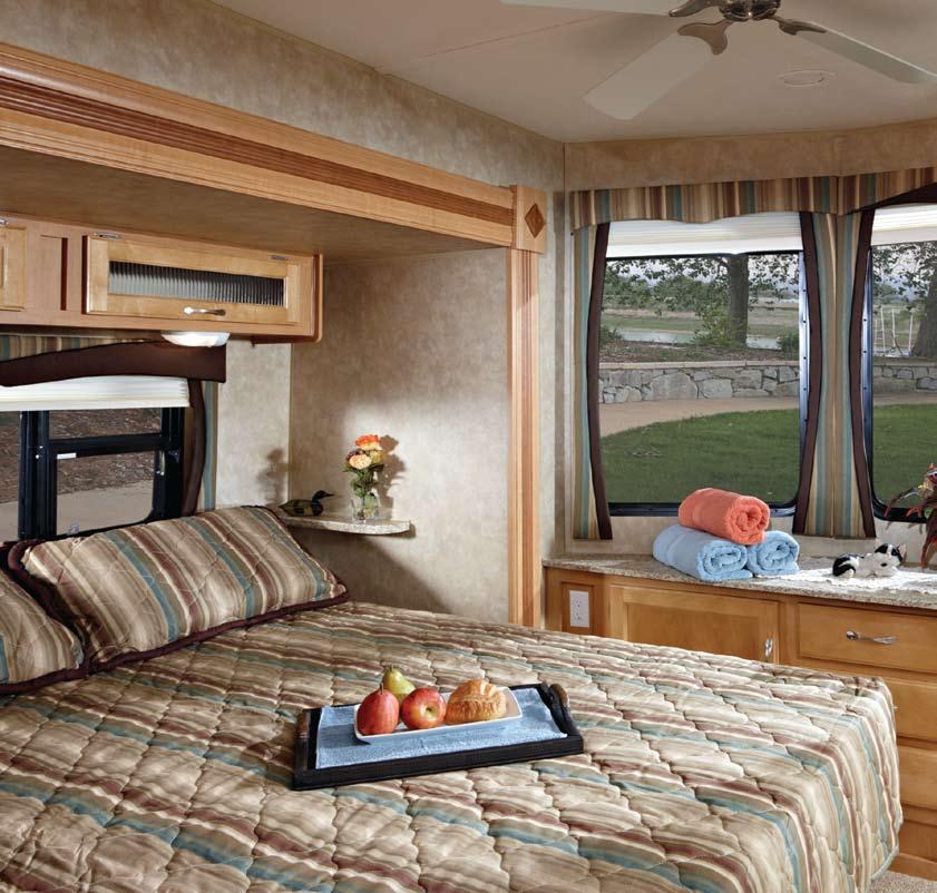 Jay Flight Bungalow 2009 Park Trailers by Jayco Relax and Stay Awhile Bring all the comforts of home to your favorite vacation spot with the Jay Flight Bungalow park trailer.
