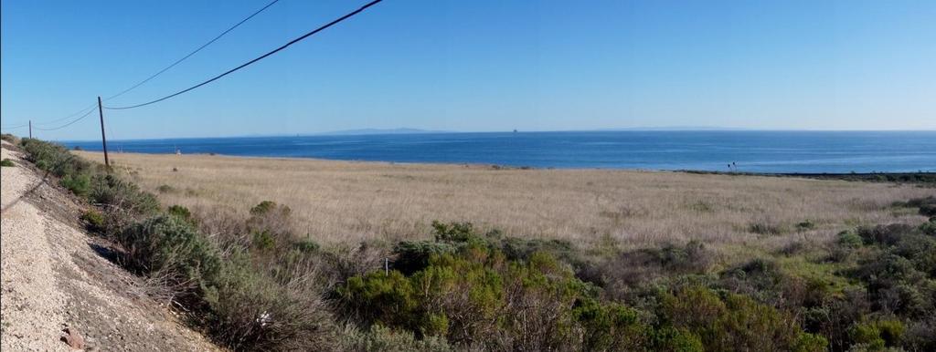 Fig. 30 - Scenic View: The Pacific Ocean as visible