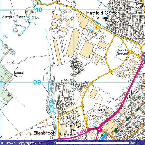 The portions of Ordnance Survey maps below are not quite up to date in that they do not show the buildings now on the site of what was the main factory area.