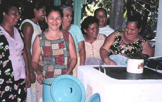 The Justa Stove The project is successful because of our community-based approach Identifying leaders in community for stove promotion Dona Justa in Suyapa Training and