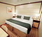 SUITE WITH BALCONY Includes all the fine amenities of a spacious Club Class Mini-, plus: Bathroom tub and separate shower 2 floor-to-ceiling glass doors Separate sitting area with sofa bed, chair and
