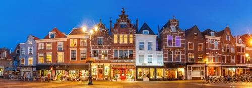 Accompanying persons can visit the famous Delft Blue Pottery and have