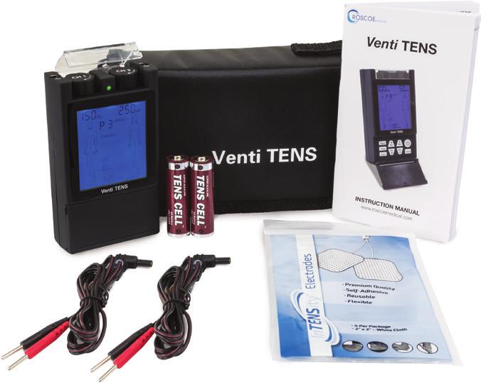 Venti TENS Digital Pain Relief System Dual-channel Prescription Digital TENS Device This incredibly advanced, pocket-size portable device is known for its body-part specific settings, which provide