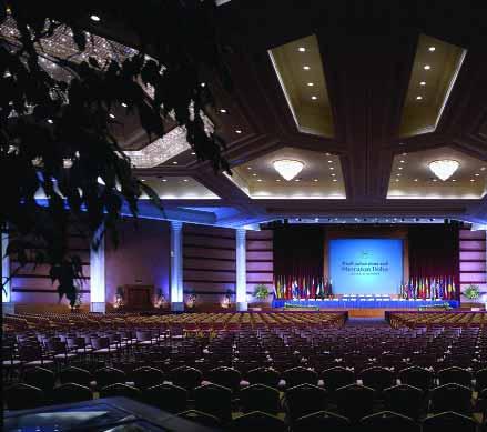 of the best convention centers in the country, where major international conferences, such as the World Trade Organization s, take place.