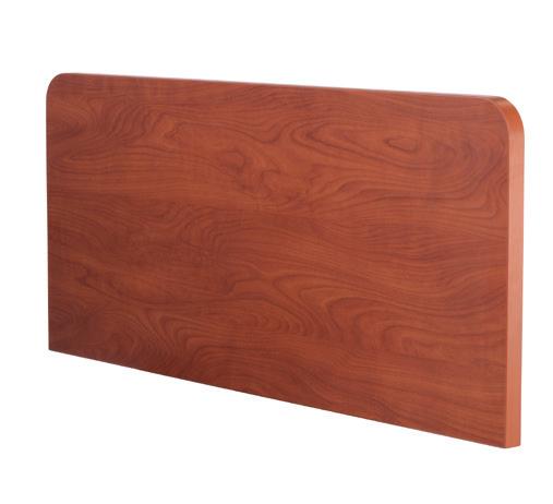 Attenda Headboard ATN110 Height 18" Depth 1.125" Width 39.5" Weight 22 lbs Note: Holes are not pre-drilled.