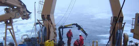 splitter was installed in aft-staging. The ice profiler was installed on the port bow. F. AWES 05-03 1.