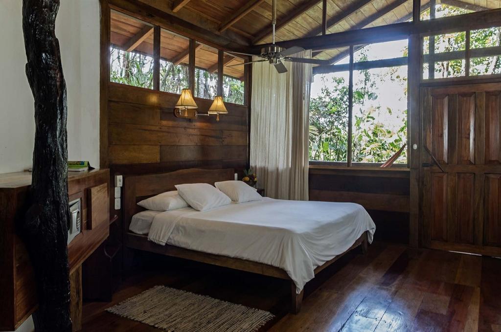 ACCOMMODATION AMAZON ECUADOR SACHA LODGE This is a wonderful ecolodge in the heart of the Ecuadorian Amazon, accessed by speedboat and dug-out wooden canoe through a mesmerising black lagoon -it is