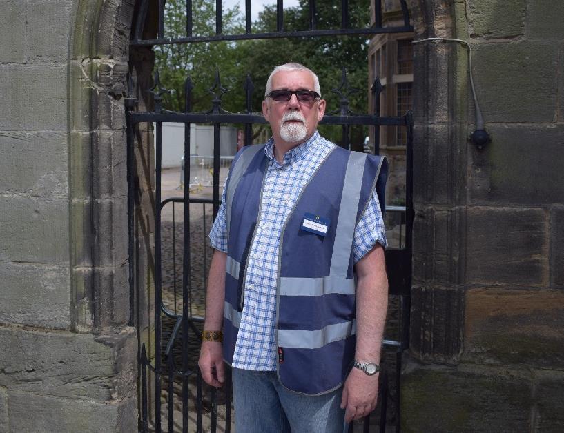 Chris Walkinshaw Age: 70 Current Role: Volunteer Tour Leader Volunteering with Auckland Castle Trust has given me a new lease of life Chris has a strong passion for history and has been a volunteer