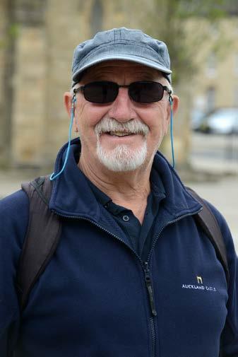 Ian Simpson Age: 69 Role: Shuttle Bus Driver Volunteering gives me chance to fill my retirement in a useful way.