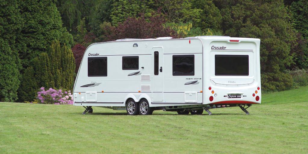 Crusader Superstorm Elddis Crusader Enjoy an authentic experience of luxury with our four exclusive Crusader twin axle models.