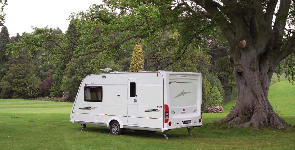 Stylish and imaginative, the seven single axle and two twin axle models offer far more than many touring caravans in this category. Our nine all new Avanté Club models are 2.