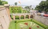 Castell de Montjuïc (Fortress) Price from: 3 per person At Montjuïc s highest point is the Castell, a huge fortress, the final form of which was constructed at the end of the 18th century.