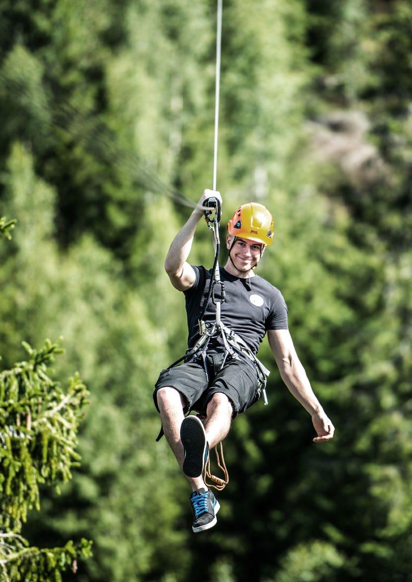 WELCOME TO EUROPES LONGEST ZIPLINE COURSE IN SMÅLAND!