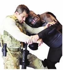 Striking and transition to knife During CQB, situations happen rapidly where a quick response is necessary.