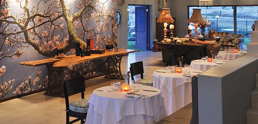 CUISINE Dine in the à la carte restaurant, Magnolia, on a variety of mouth-watering