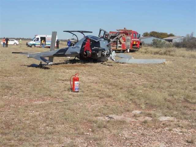 1.2 Injuries to Persons Injuries Pilot Crew Pass. Other Fatal - - - - Serious - - - - Minor - - - - None 2-1 - 1.3 Damage to Aircraft 1.3.1 The helicopter sustained substantial damage by the impact forces.