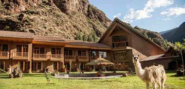 Lamay Lodge K uychi Rumi Lodge Huacahuasi Lodge Inkaterra Machu Picchu Pueblo Hotel ACCOMMODATIONS Lamay Lodge Located at the edge of the quaint village of Lamay in the Sacred Valley, the Lamay Lodge