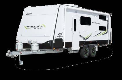 To help you see them, with all the comforts of home, each Jayco Expanda Caravan and Pop Top is also available in an Outback version, complete with a higher ground clearance, and a range of