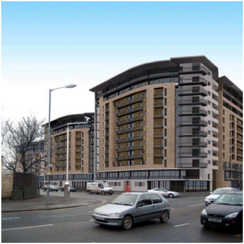 Further Finnieston housing Park Lane has secured permission for a 285 apartment development next door to River Heights.