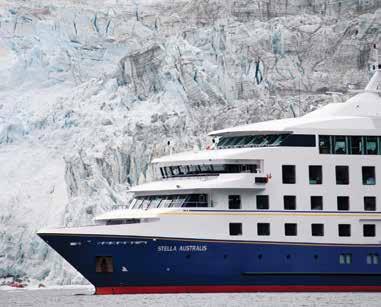 Built in 2010, the ship has 100 outside-facing, 177-square-foot cabins, each with double or twin beds, a large window, an en suite