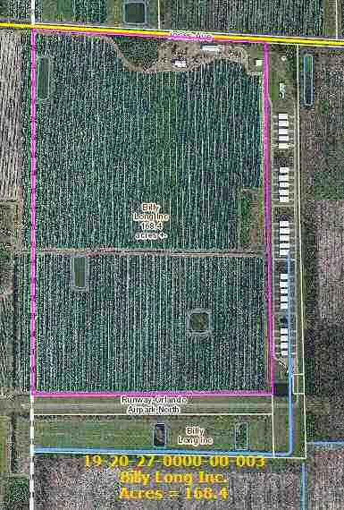 ATTACHMENT #2 EXCLUSIVE RIGHT OF SALE LISTING AGREEMENT ORLANDO NORTH AIRPORT & LAND This Attachment #2 refers to the following properties that are included in the Listing Agreement Owner Name -