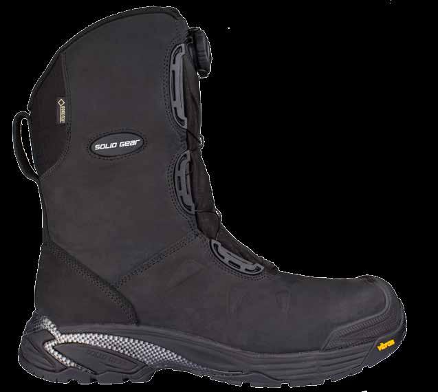POLAR GTX ART. 80005 Polar GTX is a one-of-a-kind safety boot that combines prime Nubuck leather with Cordura Ripstop fabric and a waterproof and breathable GORE-TEX membrane.