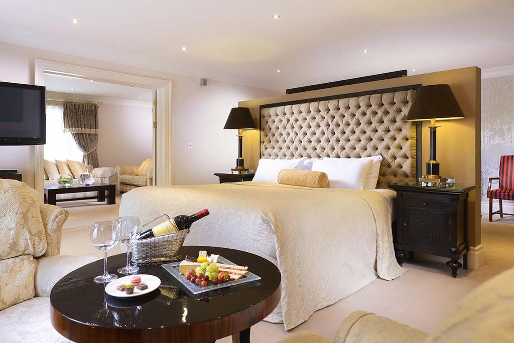 The hotel offers 70 Deluxe Bedrooms and Suites with a range of facilities. Bedrooms have been newly refurbished in 2017.
