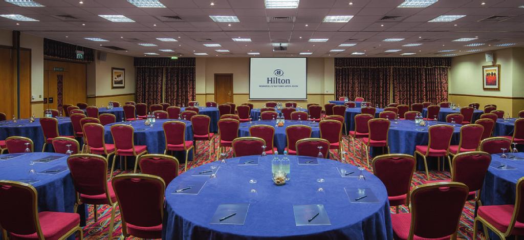 WELCOME TO HILTON WARWICK/ STRATFORD-UPON-AVON State-of-the-art facilities, excellent transport links and modern design make Hilton Warwick/Stratford-upon-Avon the ideal location for hosting meetings