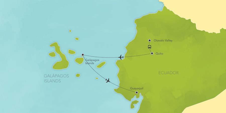 Ecuador and Galápagos Islands 9 Days / 8 Nights Journey to Ecuador, an untouched corner of the world