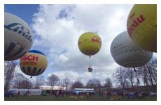 There are gas balloon races in Stuttgart since 998. The Ballonsportgruppe Stuttgart e.v.
