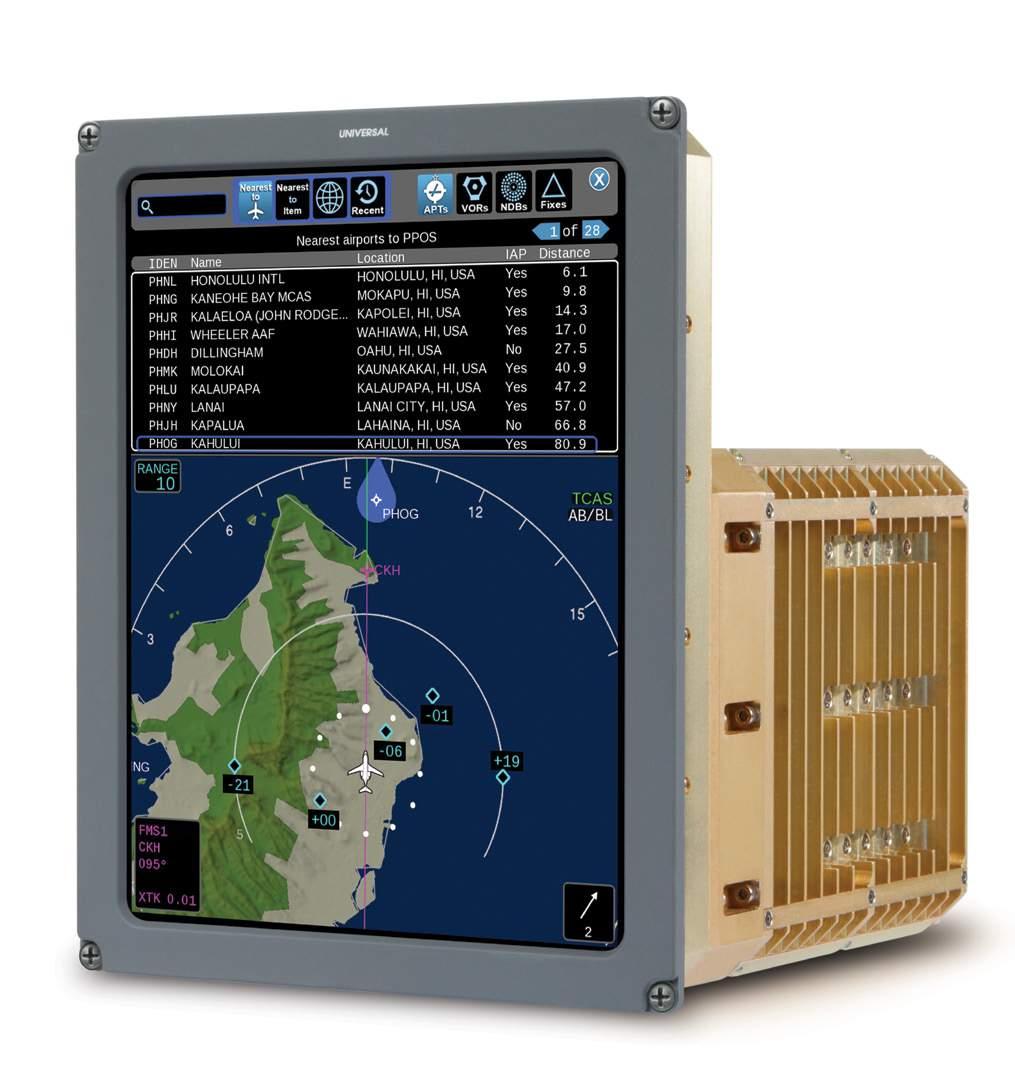 Multi-Function Display The Multi-Function Display (MFD) presents map data such as flight plan, Navigational Aids (NAVAID), airports, airways, controlled airspace, charts, terrain, traffic, weather