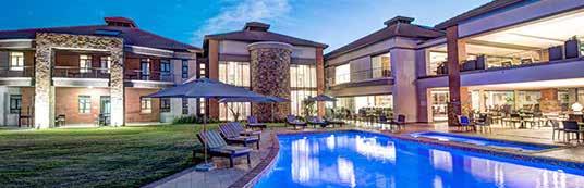 needs of the most discerning of guests. Situated midway between Pilanesberg and Magaliesberg, within close proximity to Sun City, the Royal Marang Hotel is the only 5-star luxury hotel in Rustenburg.