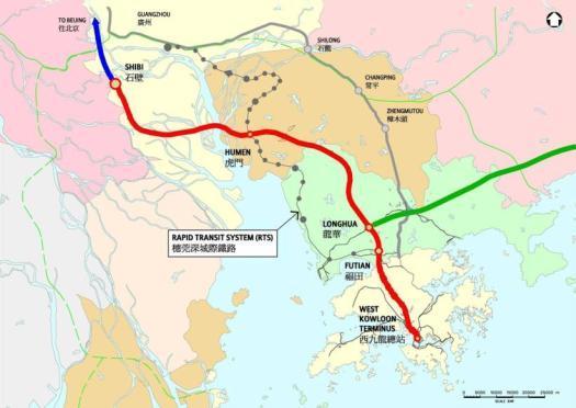 On-Going Projects HK MTR Extension and Express Rail Link 10 contracts worth total of HK$923 million Part of 26-km long HK section of the Guangzhou-Shenzhen- Hong Kong Express Rail Link running from