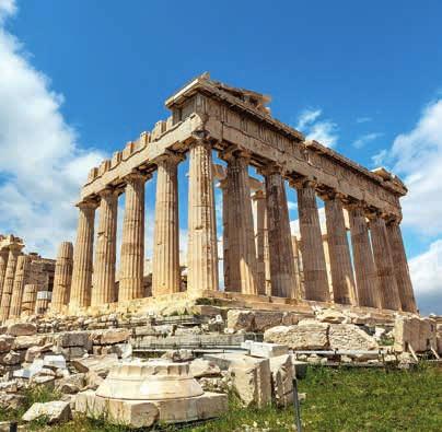 Ancient ruins recall the once-powerful empires that ruled the legendary shores of the Mediterranean.